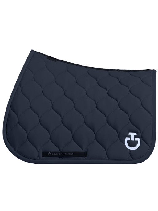 Tapis de selle New Circular Quilted Jersey Jumping FW25 Cavalleria Toscana