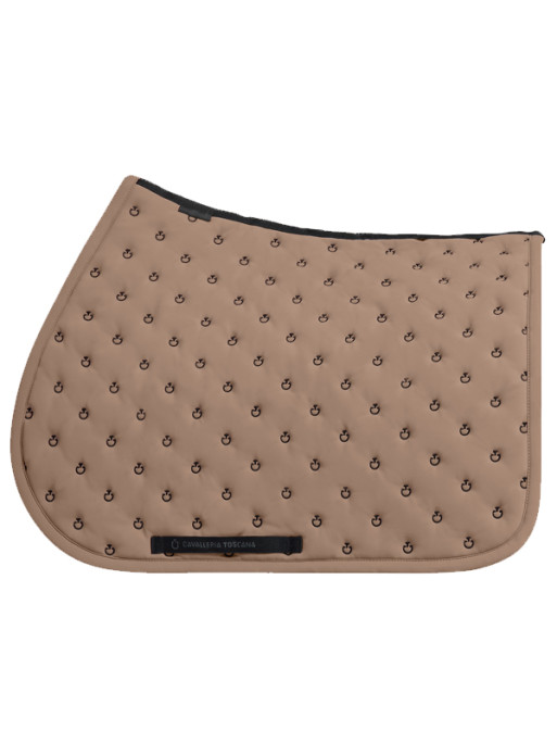 Tapis de selle Embrodery Quilted Jumping FW25 Cavalleria Toscana