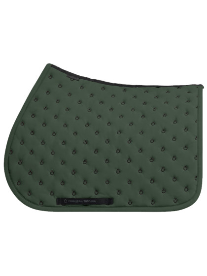 Tapis de selle Embrodery Quilted Jumping FW25 Cavalleria Toscana