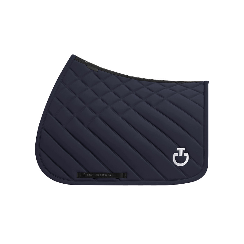 Tapis de selle Diamond and Lines Quilted Jumping FW25 Cavalleria Toscana