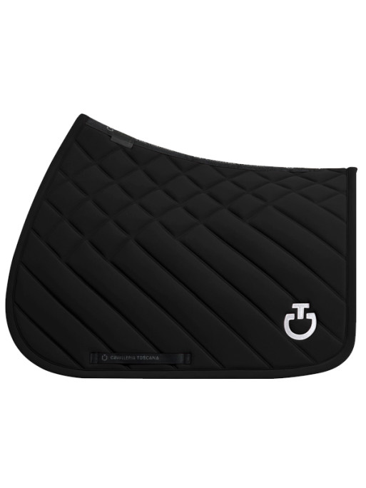 Tapis de selle Diamond and Lines Quilted Jumping FW25 Cavalleria Toscana
