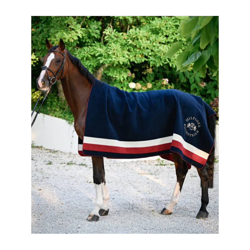 Couverture Polaire Hillsdale Square FW25 Tommy Hilfiger Equestrian