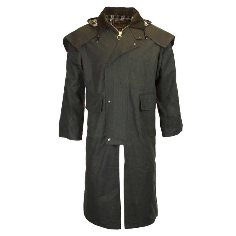 Manteau ciré Stockman Walker & Hawkes