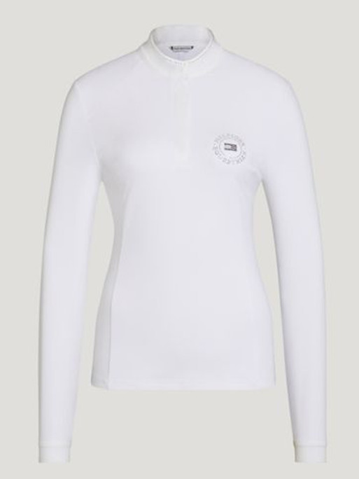 Polo de concours manches longues Taylor Rhinestone FW25 Tommy Equestrian Hilfiger Polo de concours manches longues Taylor Rhinestone FW25 Tommy Equestrian Hilfiger