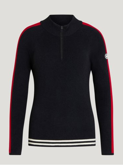 Pull en maille Carol 1/4 zip FW25 Tommy Hilfiger Equestrian