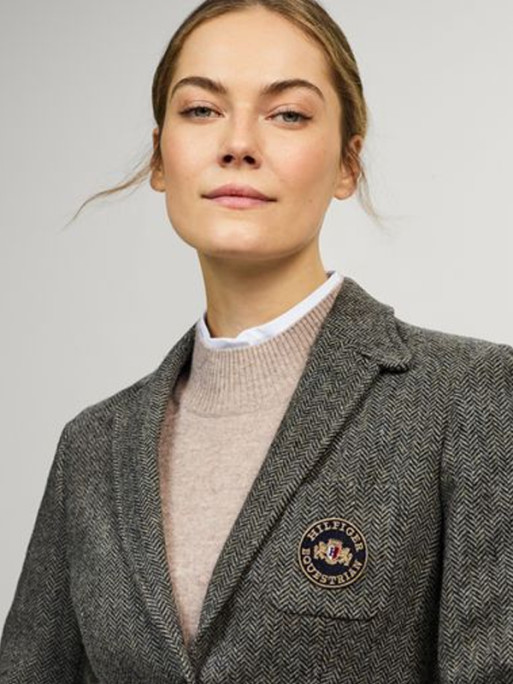 Veste en tweed Albany FW25 Tommy Hilfiger Equestrian Veste en tweed Albany FW25 Tommy Hilfiger Equestrian