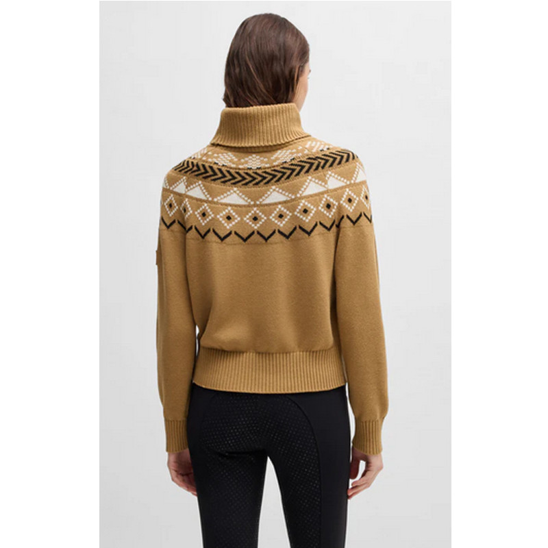 Pull col roulé Anouk FW25 Hugo Boss Equestrian