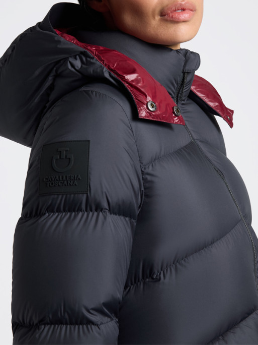 Veste mi-longue Hooded Down FW25 Cavalleria Toscana Veste mi-longue Hooded Down FW25 Cavalleria Toscana