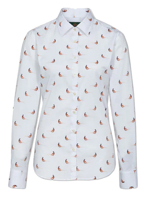 Chemise motifs imprimés femme Alan Paine