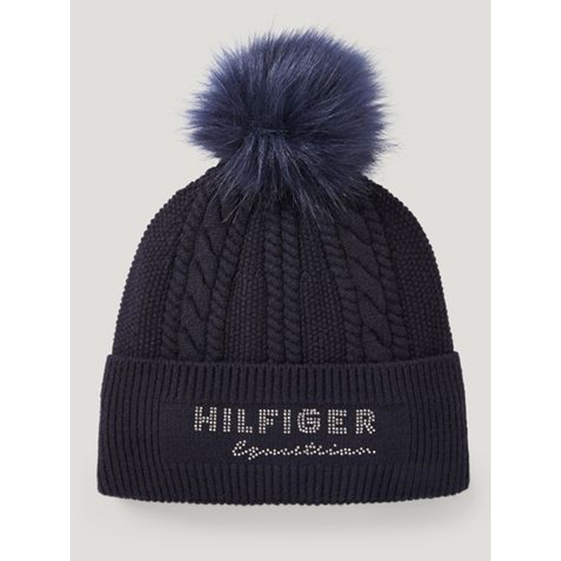 Bonnet à pompom Perry FW25 Tommy Hilfiger Equestrian