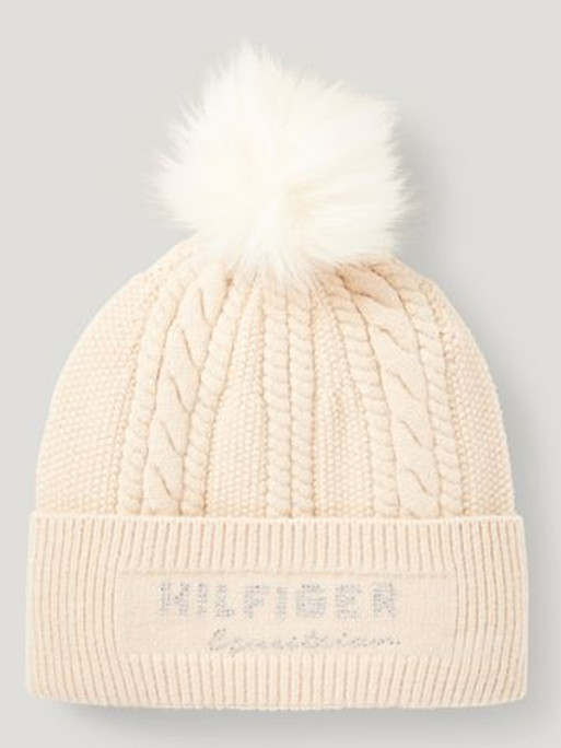 Bonnet à pompom Perry FW25 Tommy Hilfiger Equestrian