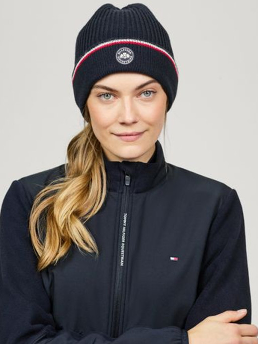 Bonnet Kent Knit FW25 Tommy Hilfiger Equestrian Bonnet Kent Knit FW25 Tommy Hilfiger Equestrian