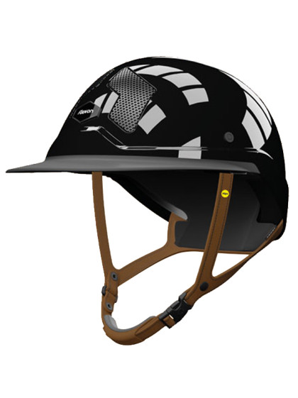 Casque Armet Star Mips Mixte jugulaire marron Flex-on (vendu sans la mousse)