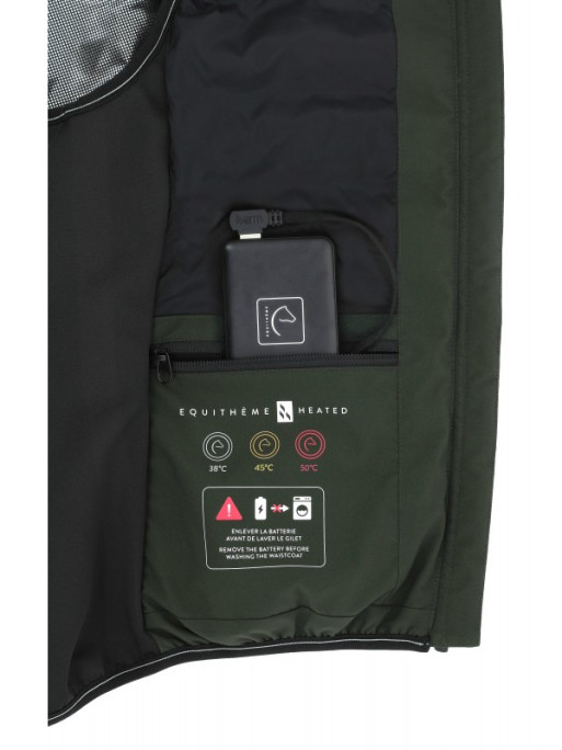 Gilet chauffant Sacha unisexe Equi-Thème