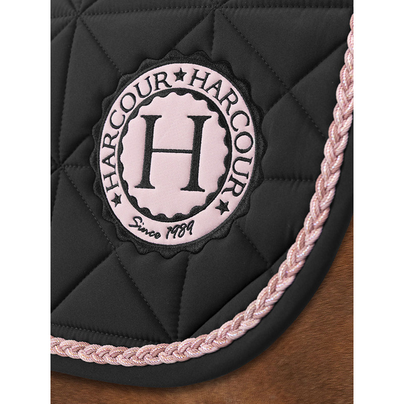 Tapis de selle Suze CSO Octobre Rose Harcour