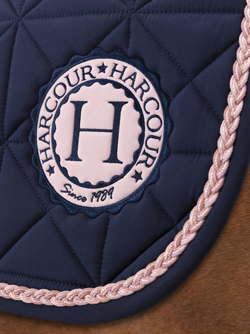 Tapis de selle Suze CSO Octobre Rose Harcour