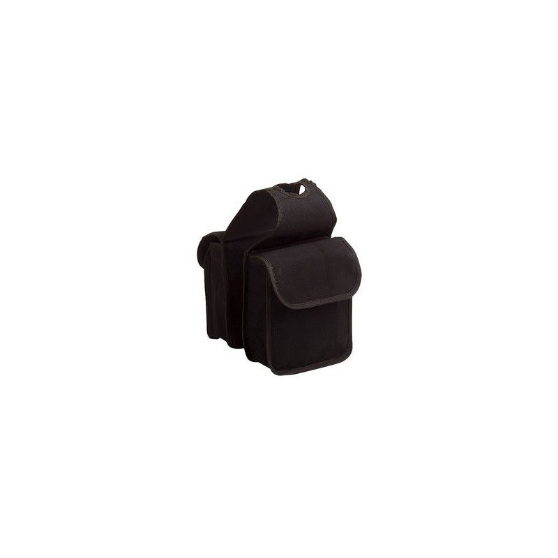 Sacoche De Selle Western Weaver Leather – Nylon Noir – 64WL