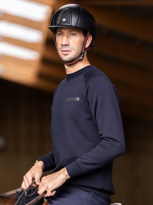 Sweat-shirt Mérinos homme FW25 Horse Pilot