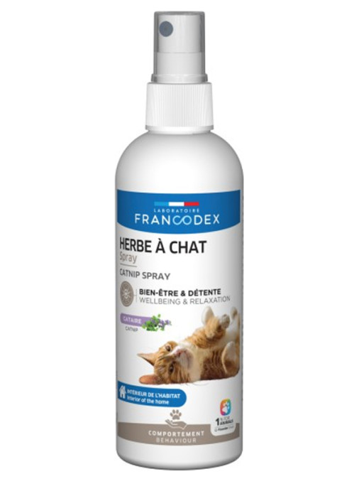 Spray Herbe à Chat 200ml Francodex Spray Herbe à Chat 200ml Francodex