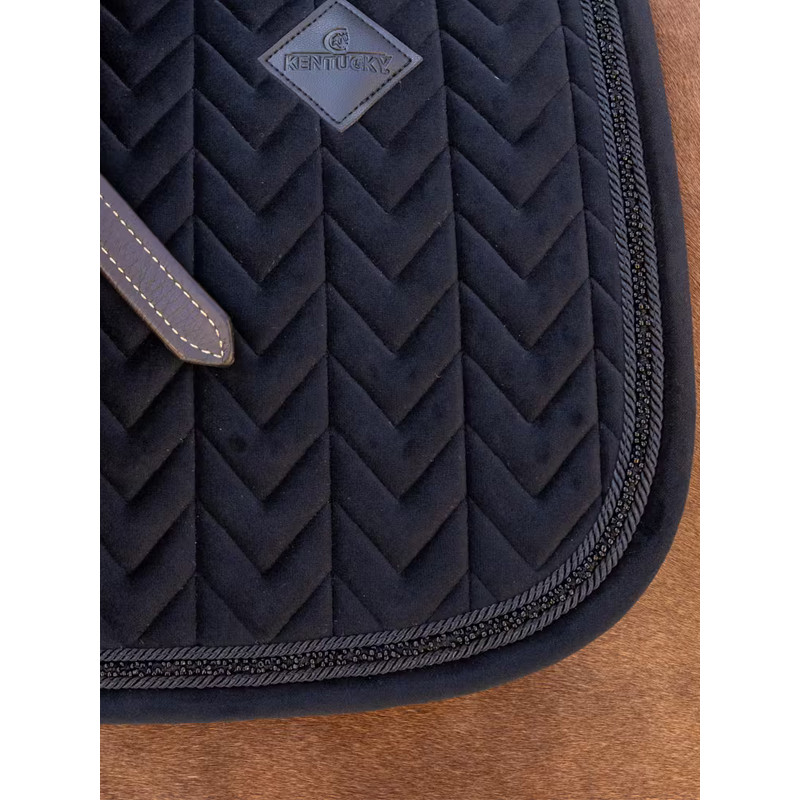 Tapis de selle Velvet Mini Pearls CSO Kentucky