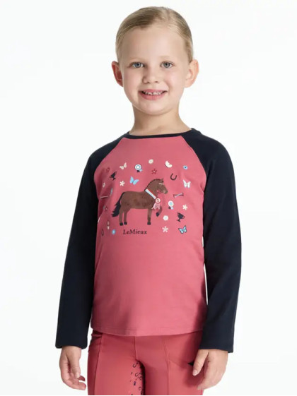 T-shirt à manches longues enfant Mini Jamie Chancer LeMieux