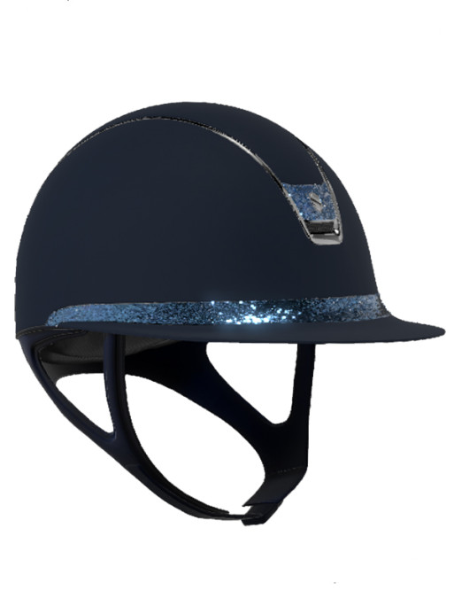 Casque Miss Shield Shadowmatt 2.0 Crystal Fabric Blue (Mousse obligatoire vendue séparément) Casque Miss Shield Shadowmatt 2.0 Crystal Fabric Blue (Mousse obligatoire vendue séparément)