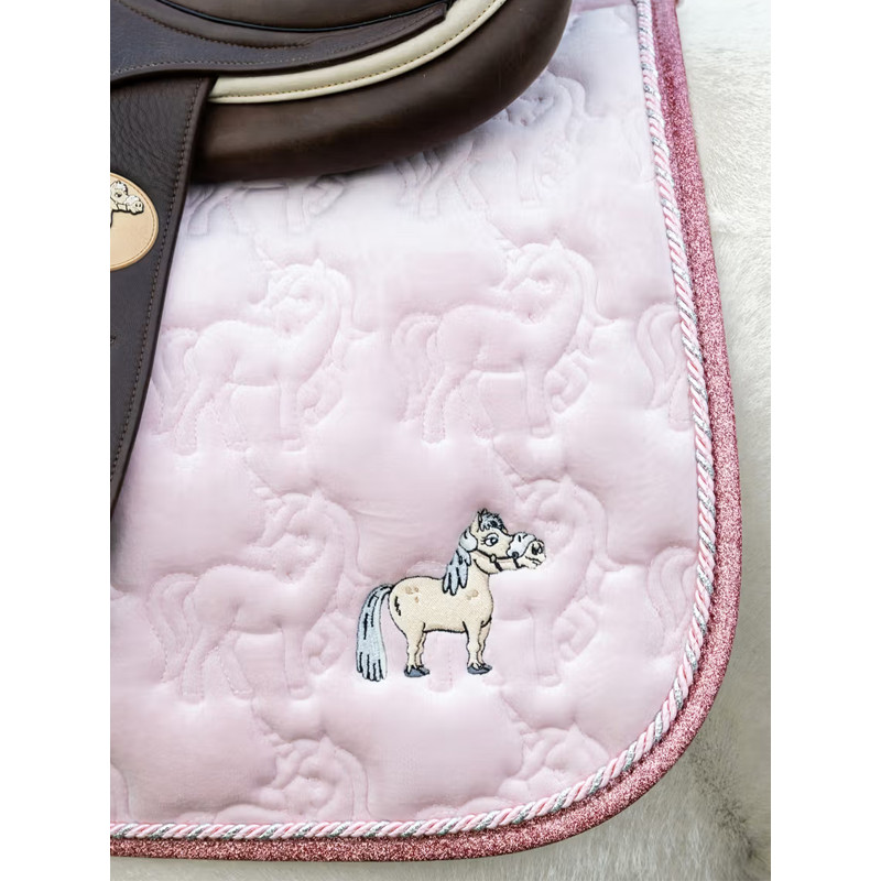 Tapis de selle Unicorn Glitter Poney Kentucky