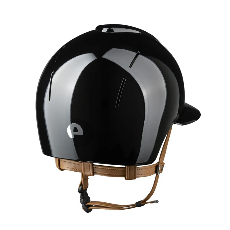 Casque Smart Nova Polish visière Polo jugulaire Beige KEP (Mousse obligatoire vendue séparément)