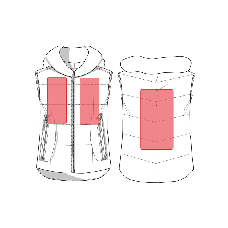 Gilet chauffant Canada Style HKM