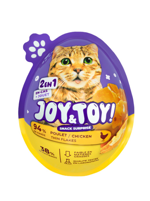 Oeuf surprise pour chat Joy & Toy