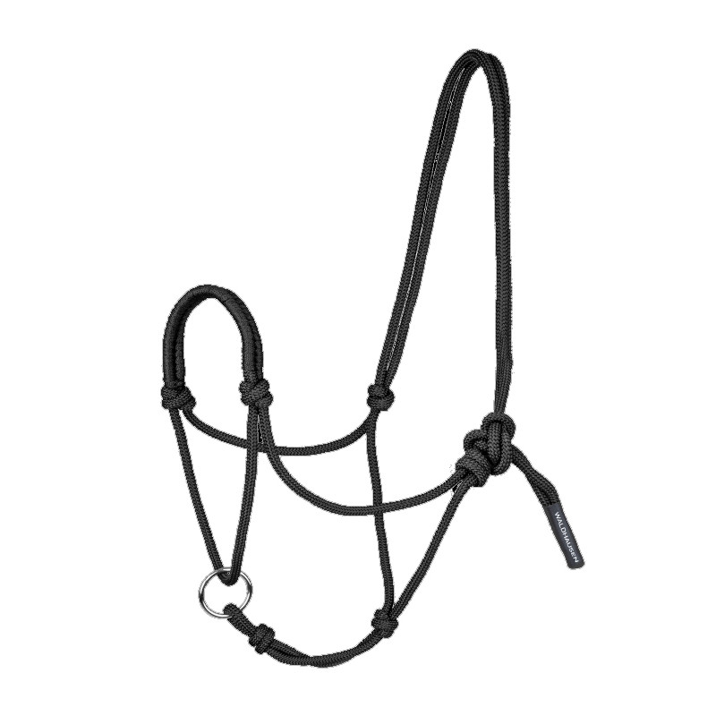 Licol à noeuds avec anneau mobile Waldhausen