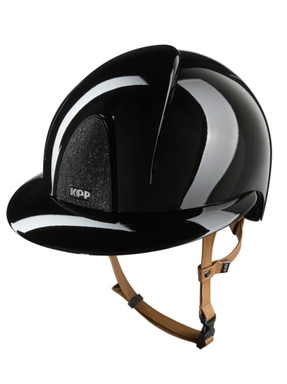 Casque Smart Nova Polish Star visière Polo jugulaire Beige KEP (Mousse obligatoire vendue séparément)