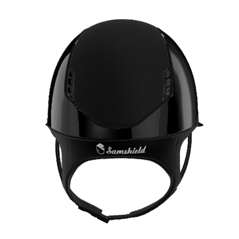 Casque Miss Shield Shadowglossy 2.0 Blason Crystal Fabrick Samshield (Mousse obligatoire vendue séparément)