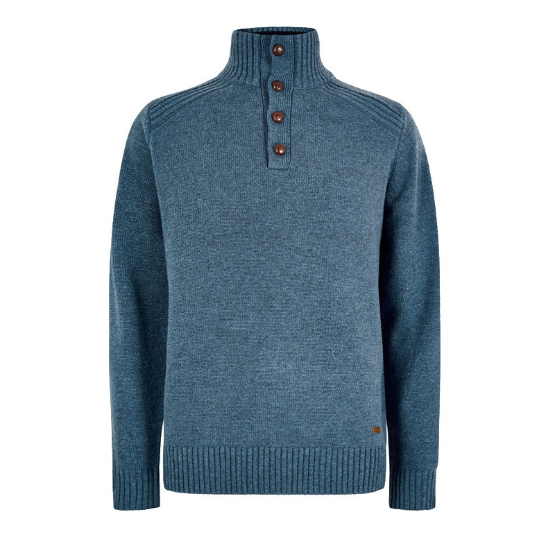 Pull boutonné Shields homme Dubarry