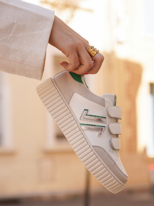 Chaussures CL96C vert CL11 Sneakers