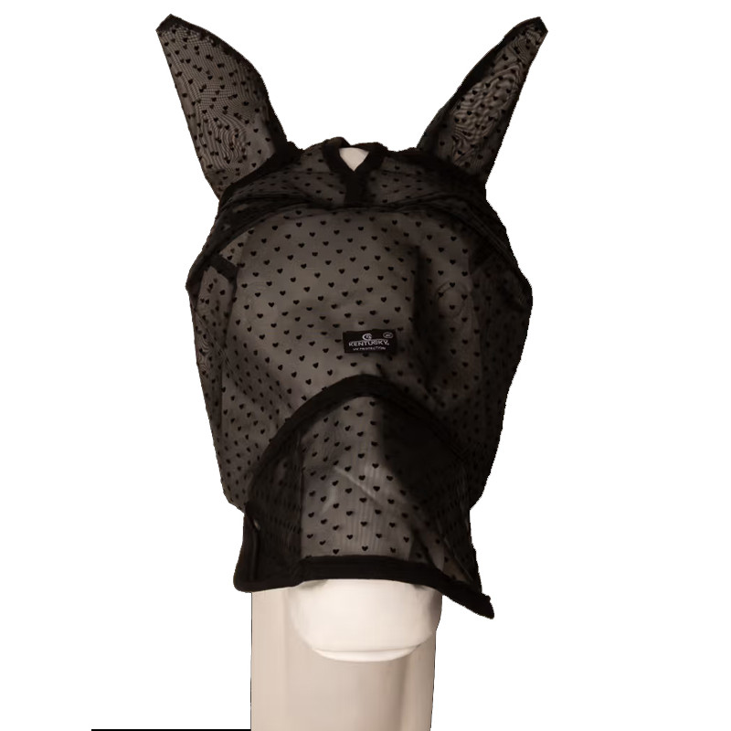 Masque anti-mouche avec oreilles et nez coeur Kentucky