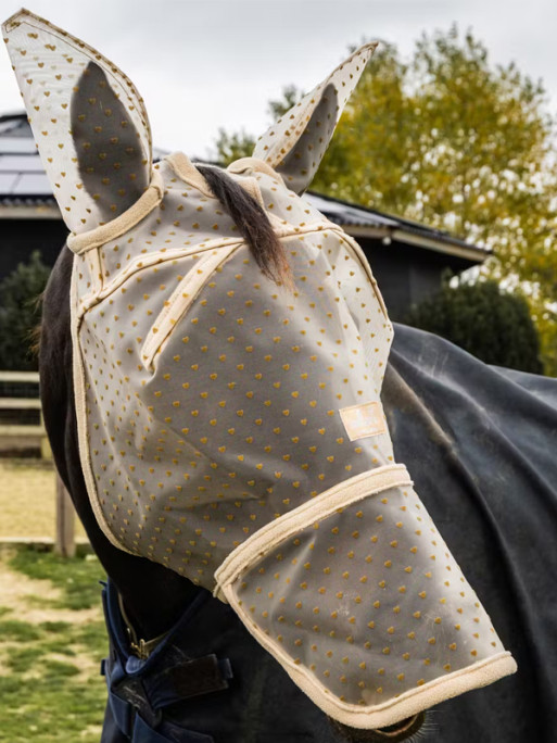 Masque anti-mouche avec oreilles et nez coeur Kentucky