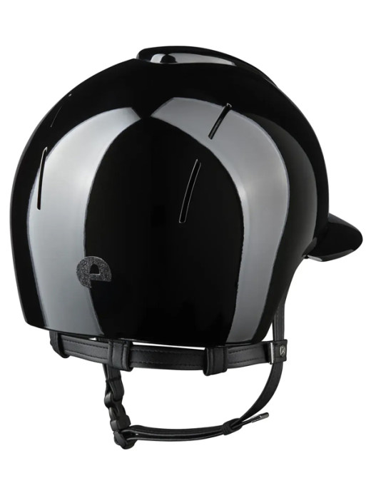 Casque Smart Nova Polish Star visière Polo jugulaire noire KEP