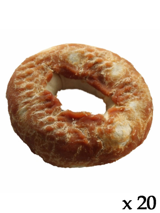 Anneau à mâcher au poulet (lot de 20)