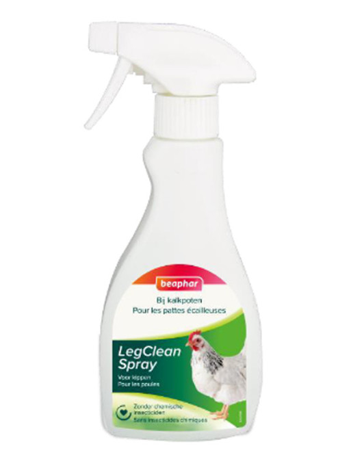 Spray LegClean poules 250ml Beaphar