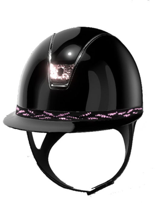 Casque Miss Shield Shadowmatt 2.0 Flower pink Samshield