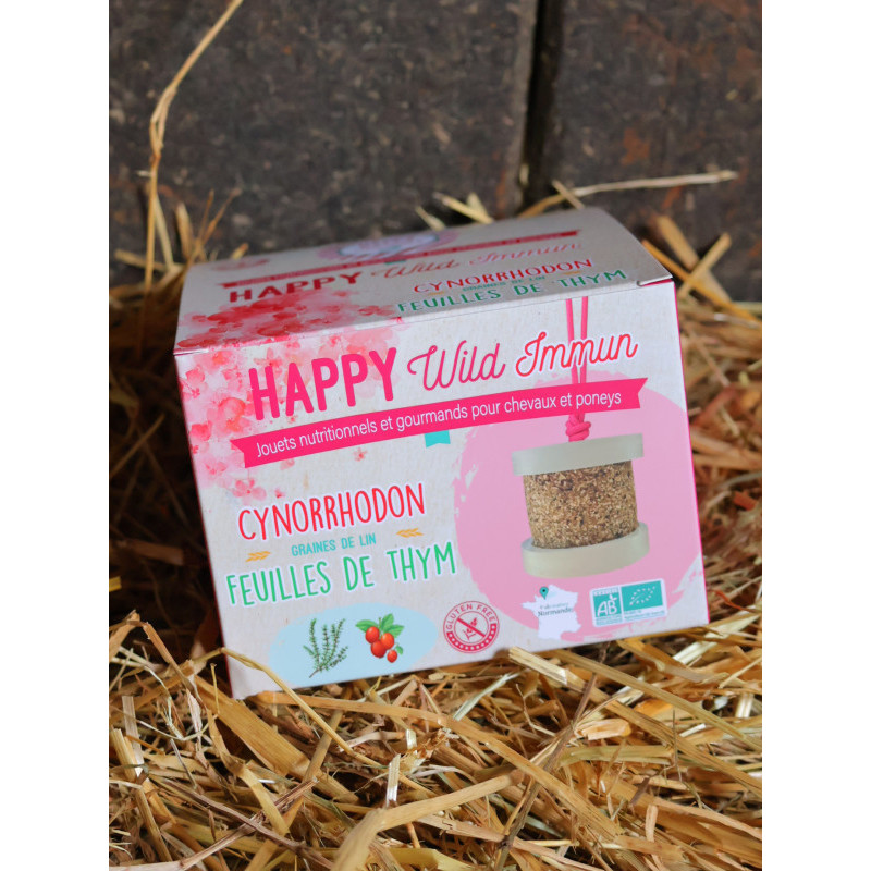 Jouet gourmand à suspendre Happy Wild Immun Happy Crackers