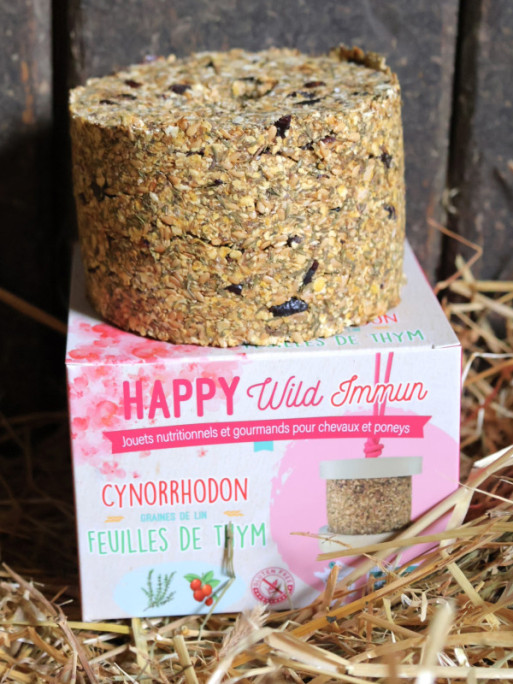 Jouet gourmand à suspendre Happy Wild Immun Happy Crackers