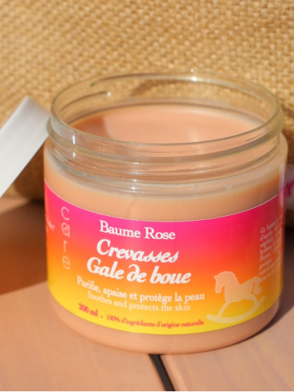 Baume rose crevasses et gale de boue 200ml Happy Crackers