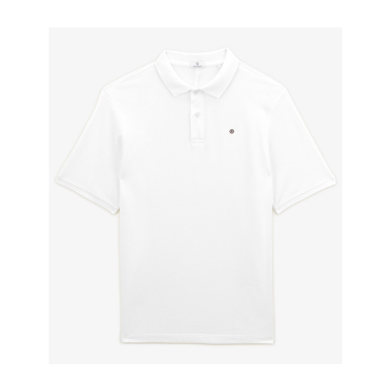Polo manches courtes coton Lucas Serge Blanco
