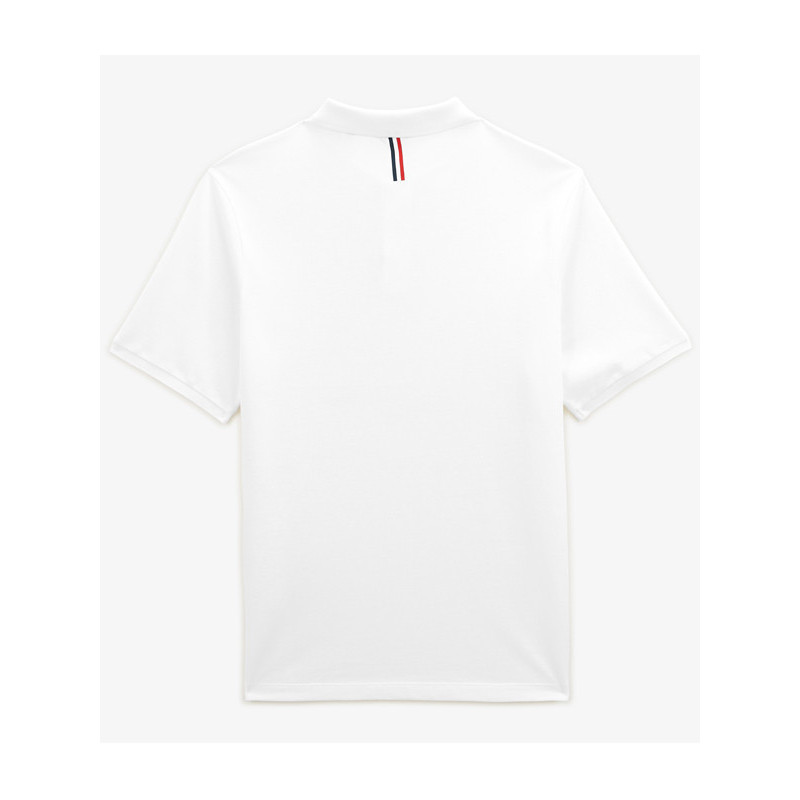 Polo manches courtes coton Lucas Serge Blanco