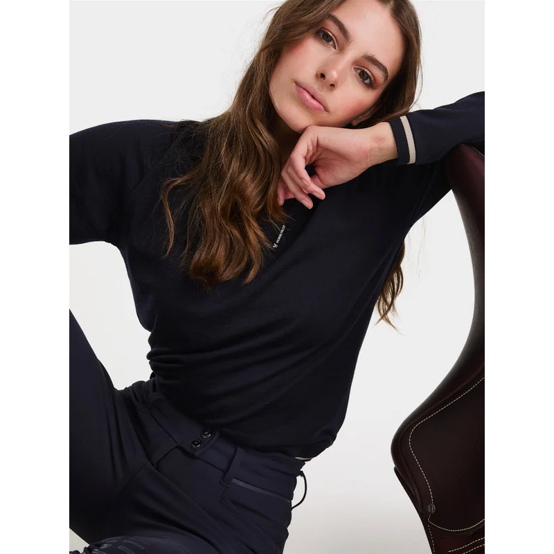 Polo thermorégulant Mérinos SS26 Horse Pilot