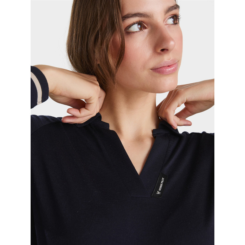 Polo thermorégulant Mérinos SS26 Horse Pilot