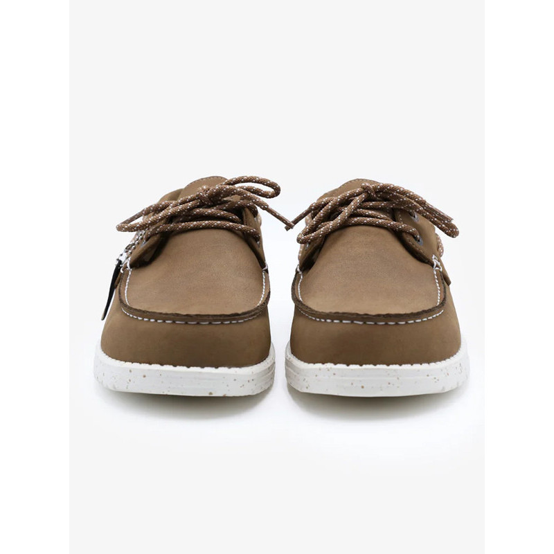 Chaussures bâteau nubuck Socoa Serge Blanco