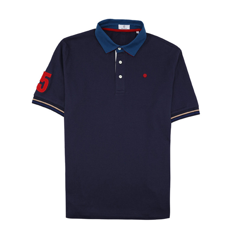 Polo manches courtes Feutrine Serge Blanco